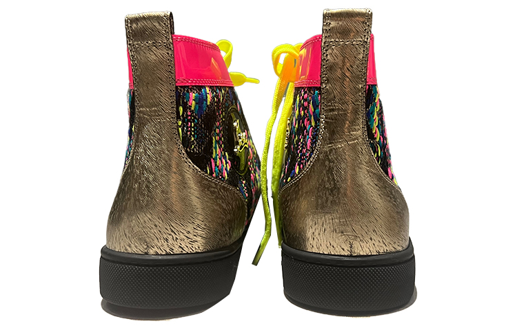 Shop CL路鉑廷 圓頭系帶 高幫 板鞋 男款 多色