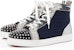 Christian Louboutin Lou Spikes Orlato Flat 'Versi Marin' 1220700-V077