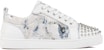 Christian Louboutin Lou Spikes Orlato Flat 'Putih' 1240443W591