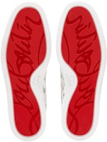 Christian Louboutin Lou Spikes Orlato Flat 'Putih' 1240443W591 Details for Christian Louboutin Lou Spikes Orlato Flat 'Putih' 1240443W591