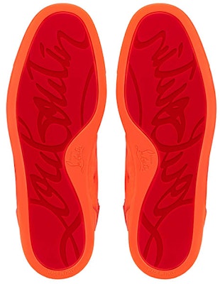 Christian Louboutin Lou Spikes Orlato Flat Alta 'Naranja' 1170725-O214 Purchase Christian Louboutin Lou Spikes Orlato Flat Alta 'Naranja' 1170725-O214