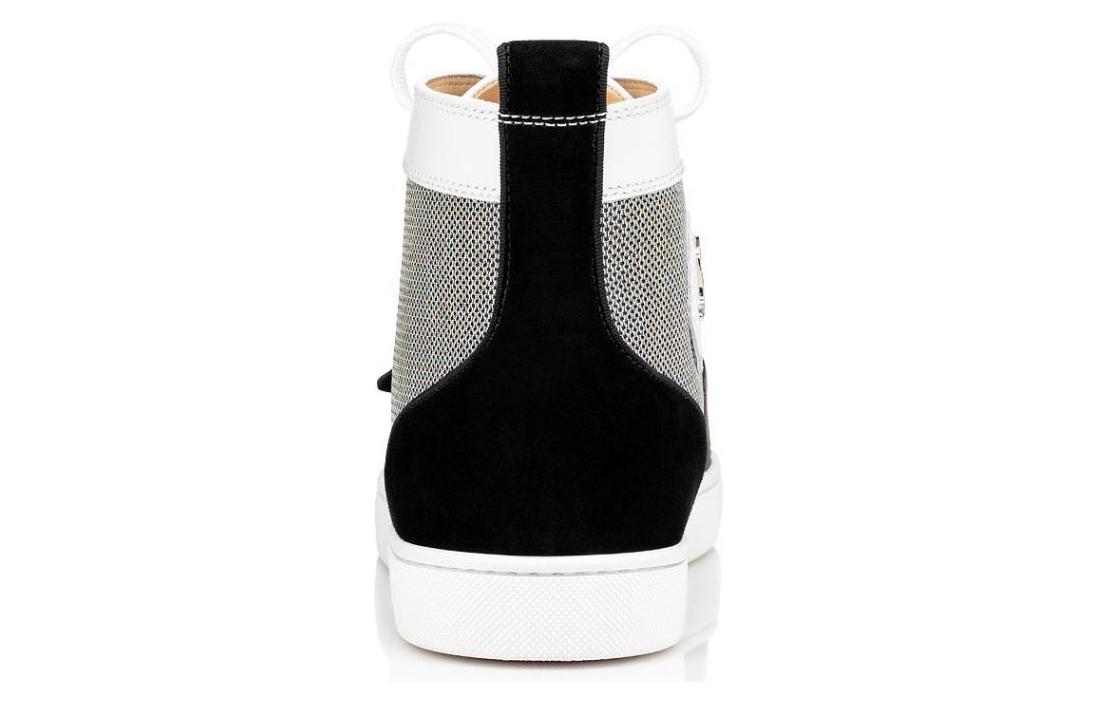 Christian Louboutin Lou Spikes VS High 'White Metallic' 圖 4