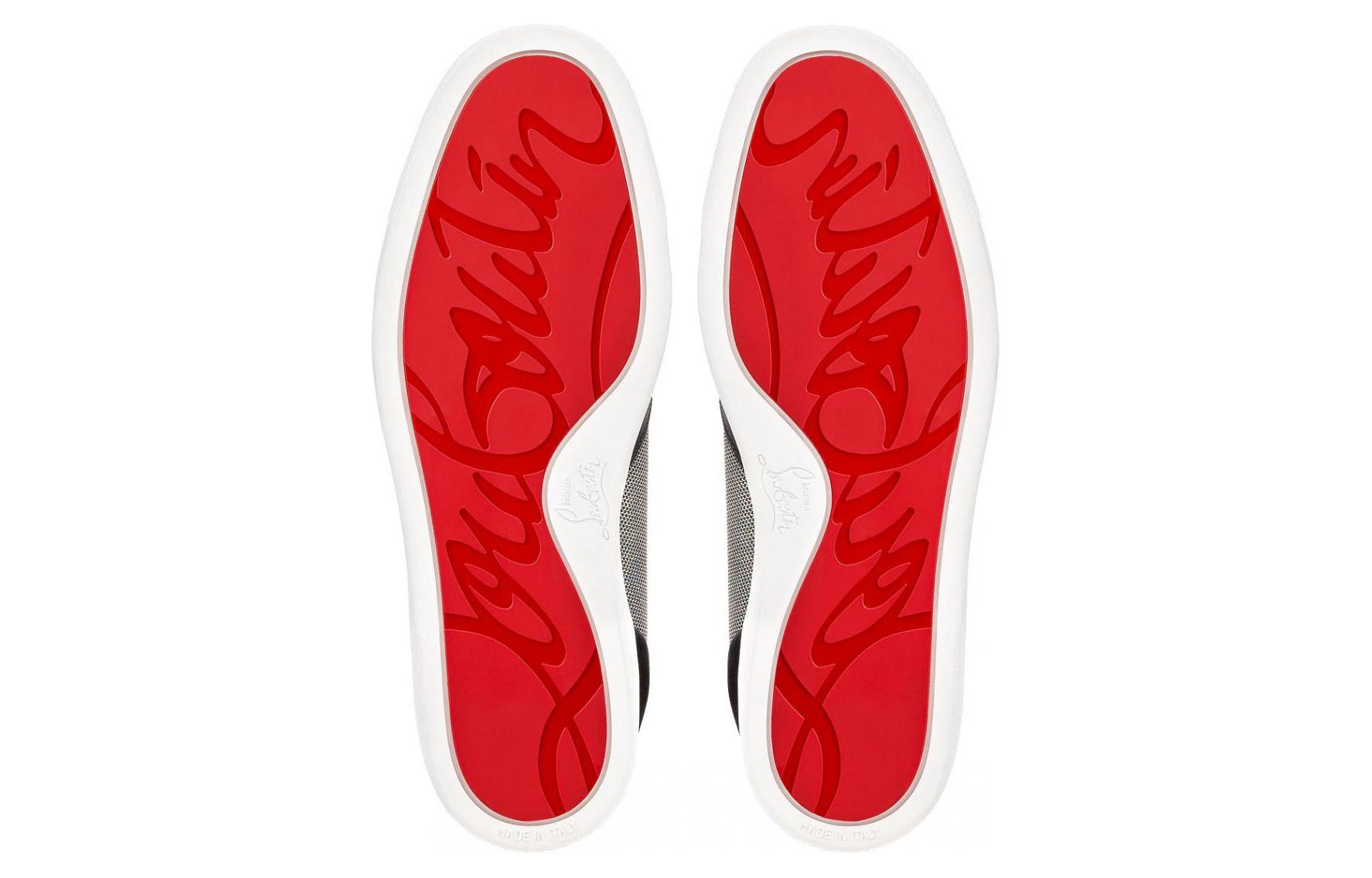 Christian Louboutin Lou Spikes VS High 'White Metallic' 圖 5