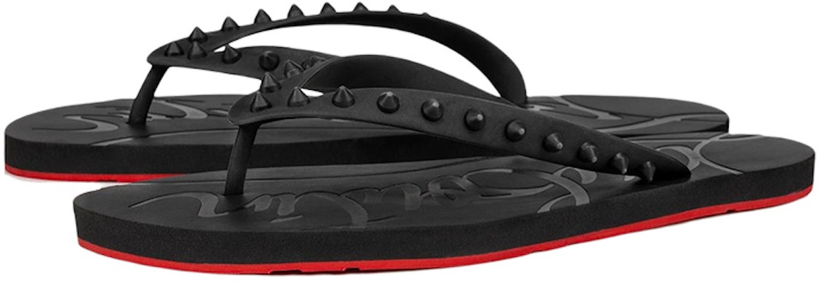 克里斯提·鲁布托 Loubi Flip '黑红' 人字拖 1201016-BK01 Lookbook 克里斯提·鲁布托 Loubi Flip '黑红' 人字拖 1201016-BK01