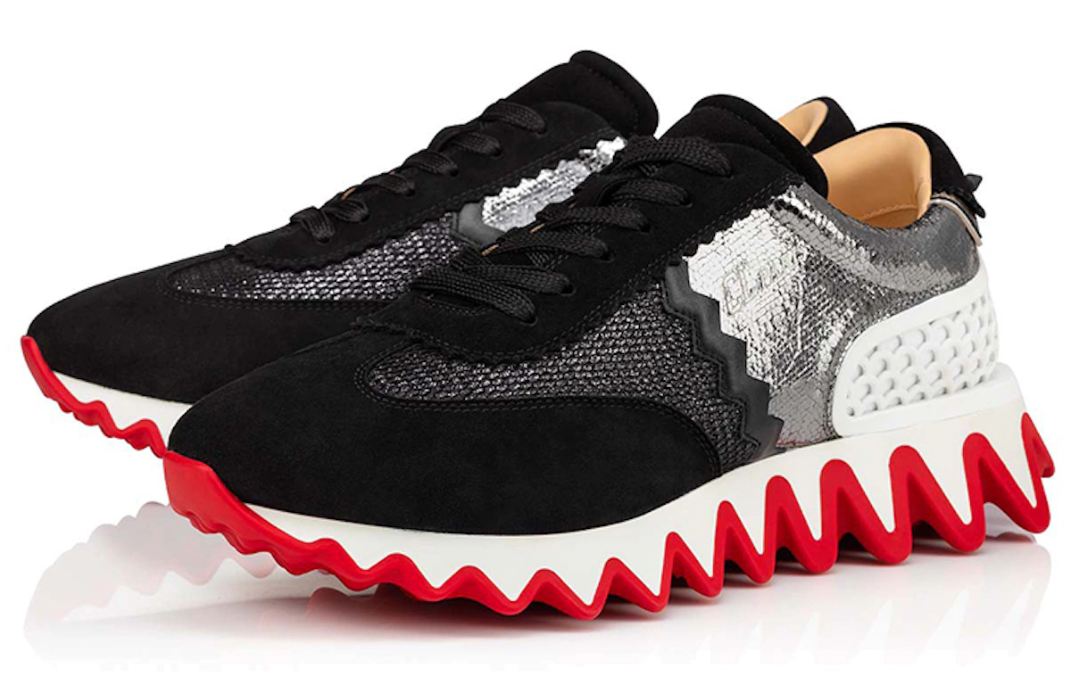 Christian Louboutin Loubishark 'Black Silver'