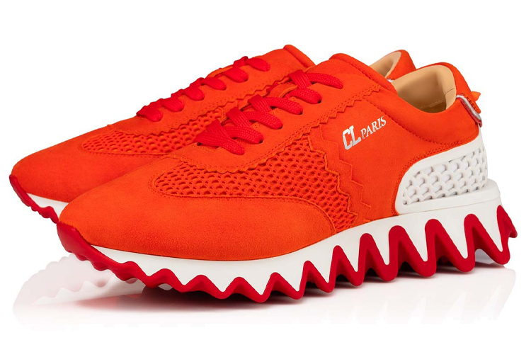 Christian Louboutin Loubishark 'Orange Low-Top' 圖 2