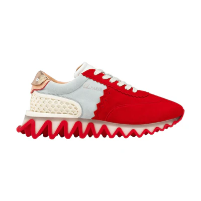 Christian Louboutin Loubishark Flat 'Red Grey'