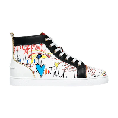 Christian Louboutin Louis Flat 'Loubitag Print'