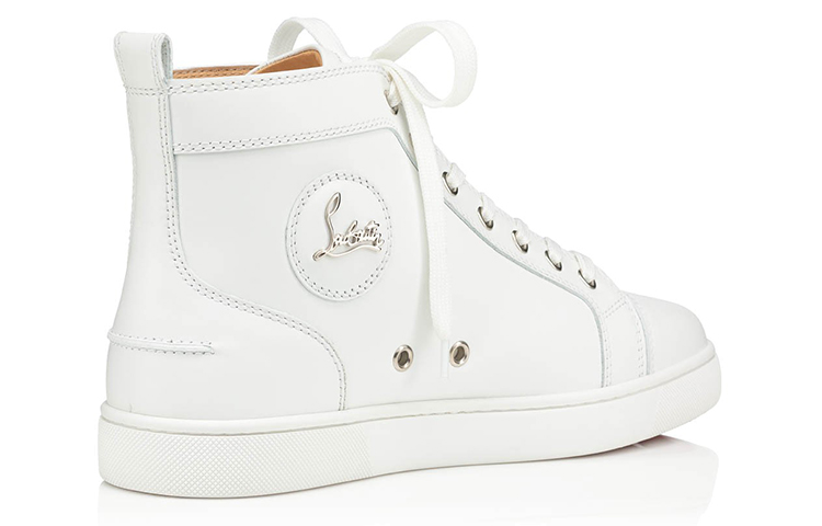 Lookbook 克里斯提安·鲁布托路易斯平底鞋 '白色' 3091177-WH01