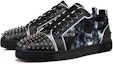 Lookbook Zapatillas Bajas Christian Louboutin Louis Flat Calf 'Cuero Negro' 1240443B750