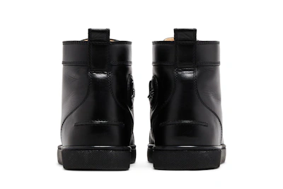Christian Louboutin Louis Flat Calf Spikes 'Black'