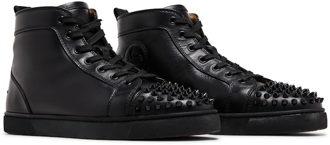 クリスチャンルブタン Louis Flat Calf Spikes ブラック 1151061-B049 Cheap クリスチャンルブタン Louis Flat Calf Spikes ブラック 1151061-B049