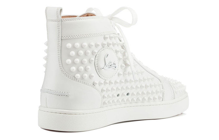 Lookbook Christian Louboutin Louis Flat Calf Spikes ''Latte'' Herren Sneakers 1101083-3047