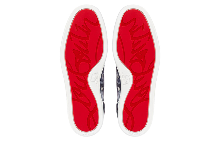 Purchase Christian Louboutin Louis Flat Calf Spikes ''Multi Silber'' 1210811-M251