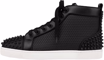 Christian Louboutin Louis Flat Calf Spikes High 'Black Matte' 1220217-B026 Christian Louboutin Louis Flat Calf Spikes High 'Black Matte' 1220217-B026