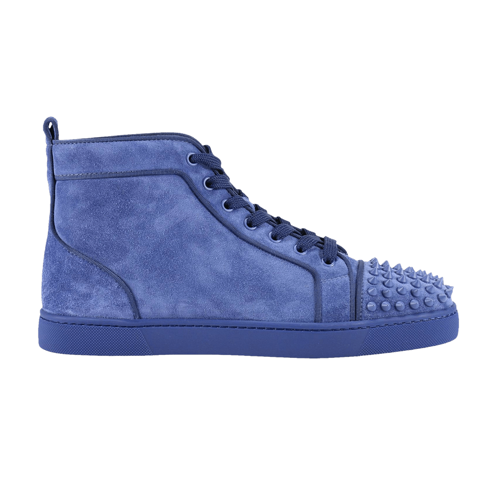 Christian Louboutin Louis Flat Calf Spikes High 'Rose'