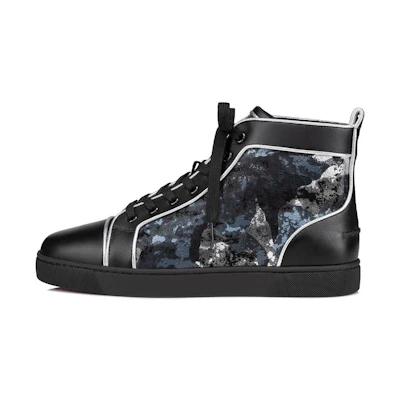Christian Louboutin Louis Flat High 'Space Effect - Black'
