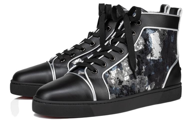 Christian Louboutin Louis Flat High 'Space Effect - Black' 圖 2