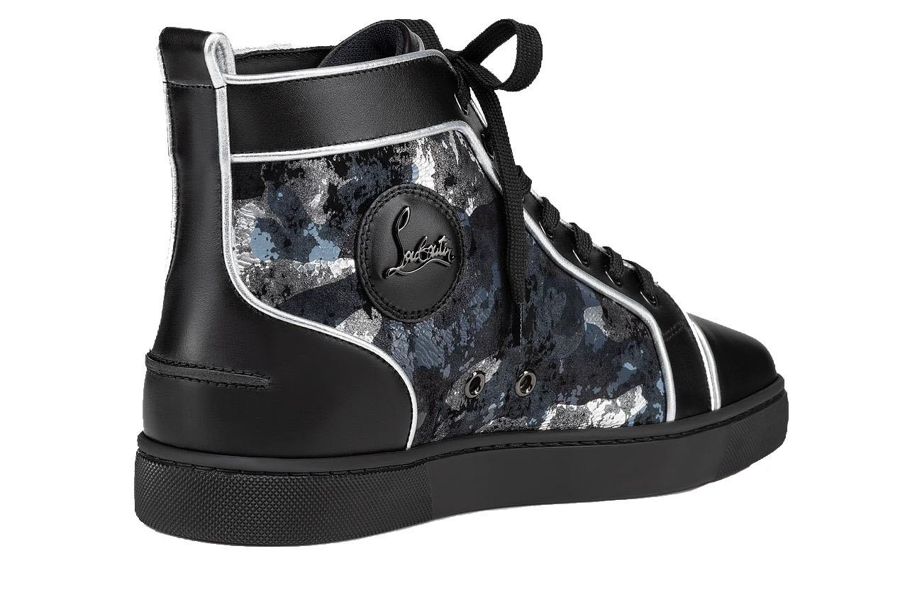 Christian Louboutin Louis Flat High 'Space Effect - Black' 圖 3