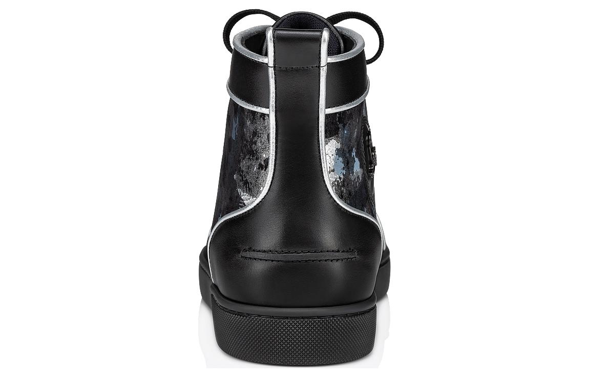 Christian Louboutin Louis Flat High 'Space Effect - Black' 圖 4