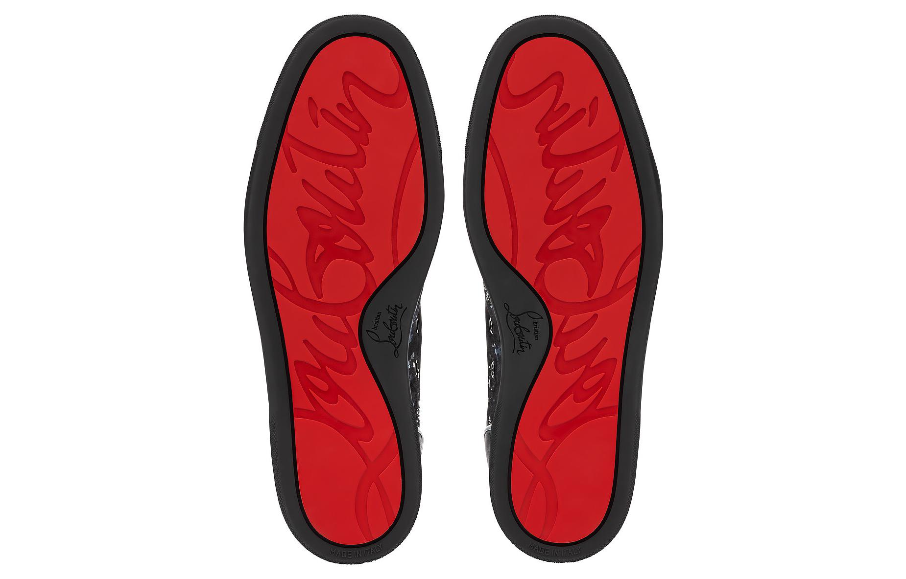 Christian Louboutin Louis Flat High 'Space Effect - Black' 圖 5