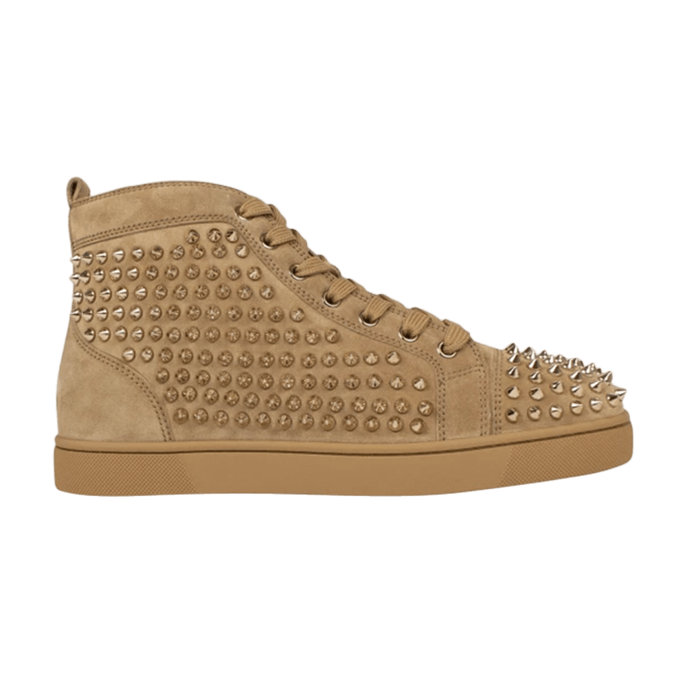 Christian Louboutin Louis Flat Spikes 'Tan' 3101212-C417