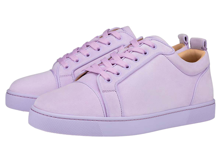 Lookbook Christian Louboutin Louis Junior 平底鞋 紫色