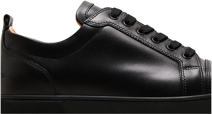 Christian Louboutin Louis Junior Flat Rendah 'Hitam' 1130548-CM53 Order Christian Louboutin Louis Junior Flat Rendah 'Hitam' 1130548-CM53