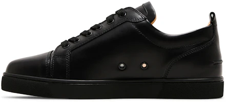 Lookbook Christian Louboutin Louis Junior Flat Rendah 'Hitam' 1130548-CM53