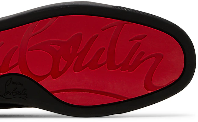 Christian Louboutin Louis Junior Flat Rendah 'Hitam' 1130548-CM53 Purchase Christian Louboutin Louis Junior Flat Rendah 'Hitam' 1130548-CM53