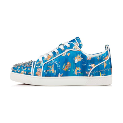 Christian Louboutin Louis Junior Spikes 'Odissey Print'