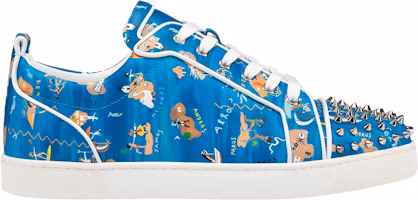Christian Louboutin Louis Junior Spikes 'Odissey Print' 3220149-J322 Christian Louboutin Louis Junior Spikes 'Odissey Print' 3220149-J322
