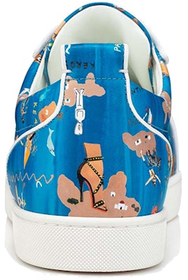 克里斯提·魯布托 Louis Junior Spikes 'Odissey Print' 3220149-J322 Shop 克里斯提·魯布托 Louis Junior Spikes 'Odissey Print' 3220149-J322