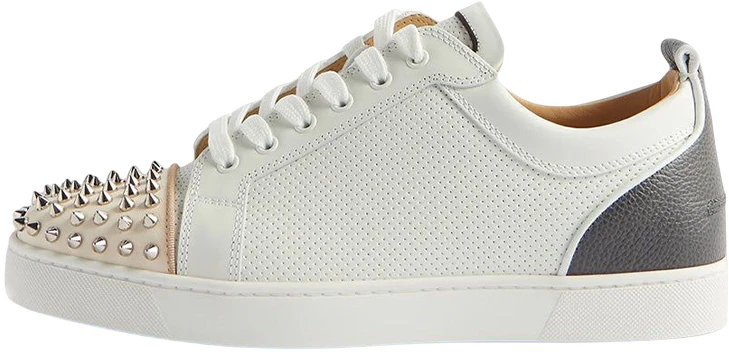 christian-louboutin-louis-junior-spikes-white-black-cream