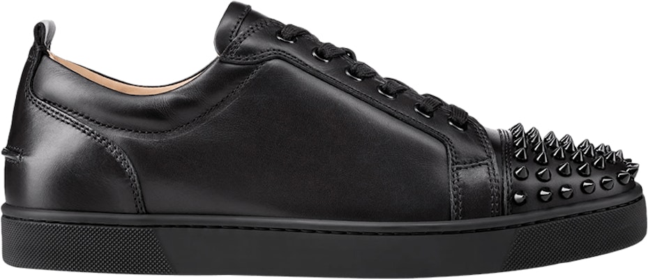 Christian Louboutin Louis Junior Spikes Flat 'Black' 1130573CM53-SS13 Buy Christian Louboutin Louis Junior Spikes Flat 'Black' 1130573CM53-SS13