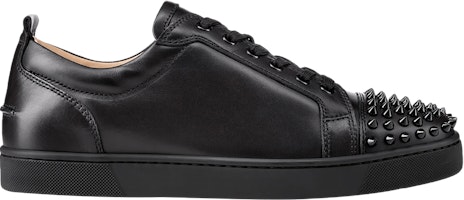 Christian Louboutin Louis Junior Spikes Flat 'Black' 1130573CM53-SS13 Christian Louboutin Louis Junior Spikes Flat 'Black' 1130573CM53-SS13