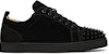 Christian Louboutin Louis Junior Spikes Flat 'Taupe' Lelaki 1130575