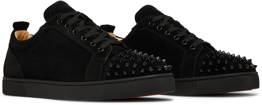 Christian Louboutin Louis Junior Spikes Flat 'Taupe' 1130575 Cheap Christian Louboutin Louis Junior Spikes Flat 'Taupe' 1130575