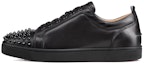 Buy Christian Louboutin Louis Junior Spikes Flat Hitam 1130573CM53