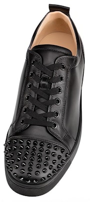 Christian Louboutin Louis Junior Spikes Flat Hitam 1130573CM53 Lookbook Christian Louboutin Louis Junior Spikes Flat Hitam 1130573CM53