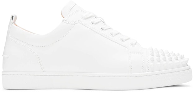 克里斯提安·鲁布托白色小牛皮低帮钉饰运动鞋 1130573 Buy 克里斯提安·鲁布托白色小牛皮低帮钉饰运动鞋 1130573