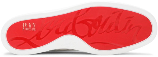 克里斯提安·鲁布托白色小牛皮低帮钉饰运动鞋 1130573 Shop 克里斯提安·鲁布托白色小牛皮低帮钉饰运动鞋 1130573