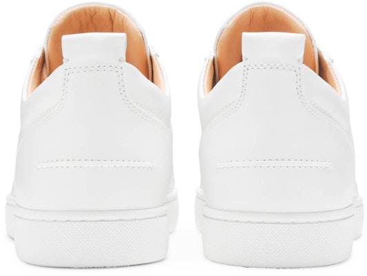 Christian Louboutin Louis Junior Spikes Flat Calf 'White' 1130573 Details for Christian Louboutin Louis Junior Spikes Flat Calf 'White' 1130573