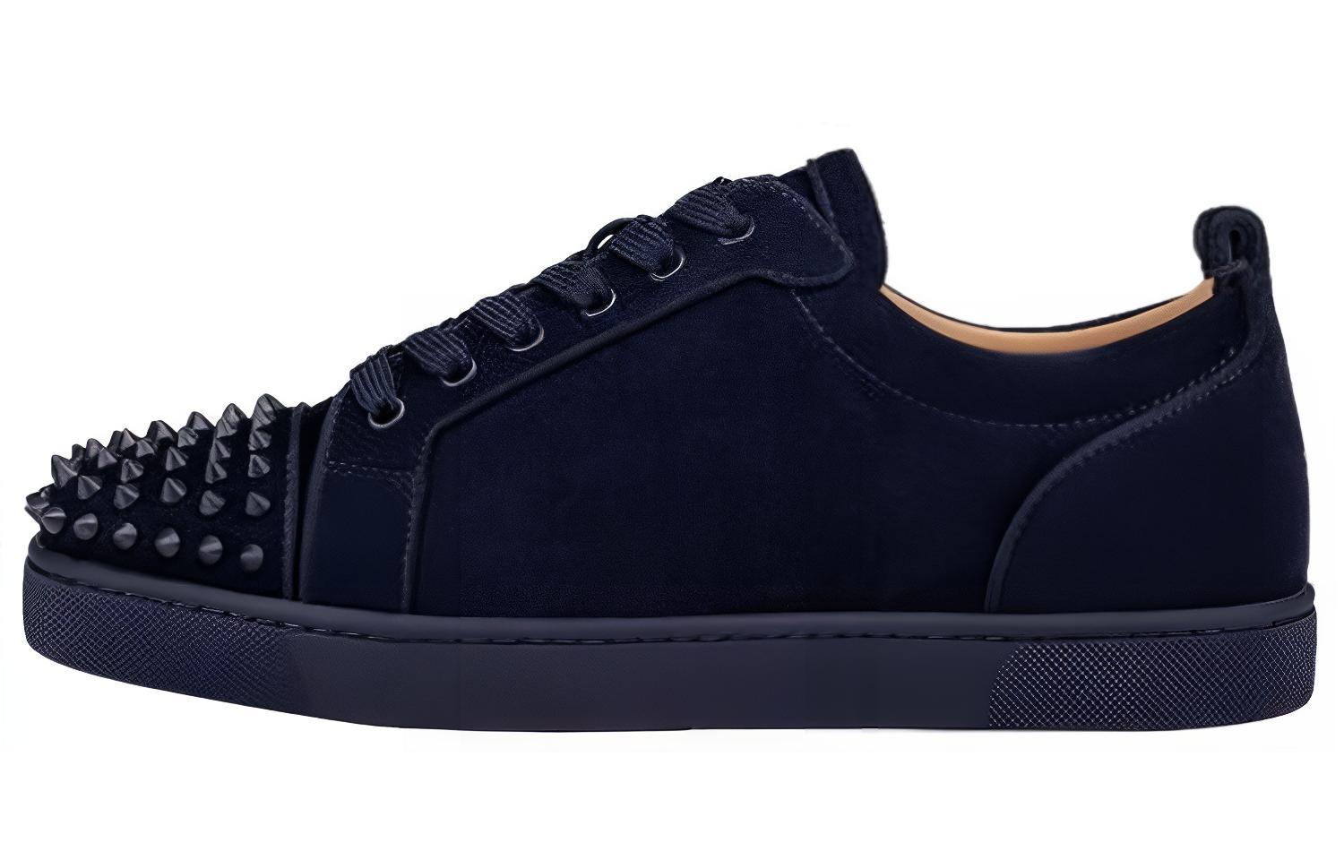 Christian Louboutin Louis Junior Spikes Orlato 'Blue' 3160934U638