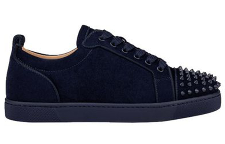 Order Christian Louboutin Louis Junior Spikes Orlato ''Blauw'' Sneakers 3160934U638