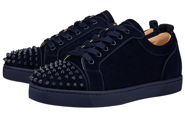 Lookbook Christian Louboutin Louis Junior Spikes Orlato ''Blauw'' Sneakers 3160934U638