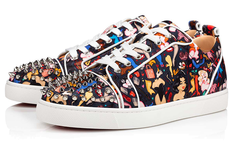 Christian Louboutin Louis Junior Spikes Orlato 'Colorful' 圖 3