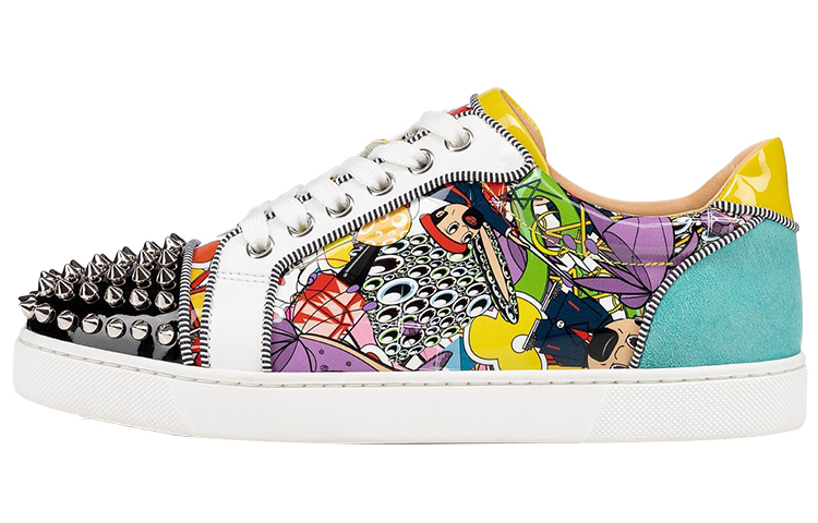 Christian Louboutin Louis Junior Spikes Orlato 'Multi'