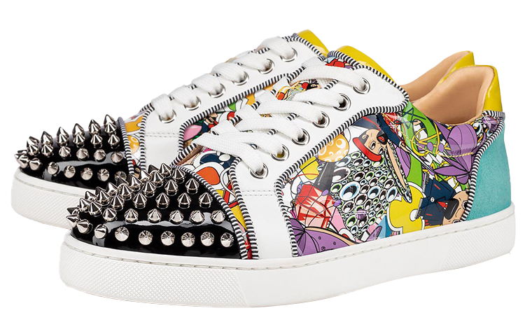 Christian Louboutin Louis Junior Spikes Orlato 'Multi' 圖 2