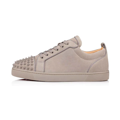 Christian Louboutin Louis Junior Spikes Orlato Flat 'Stone'